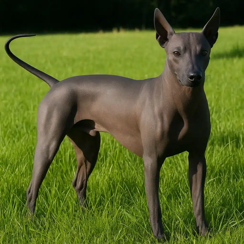 Perro Pila Argentino de carácter noble y alerta en campo verde – mundodog.es